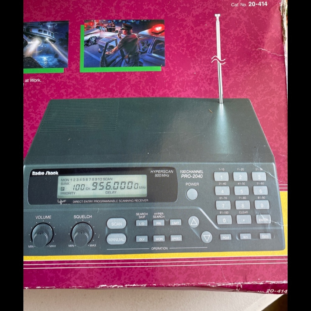 RadioShack scanner
